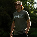 Army Green Headline Tee