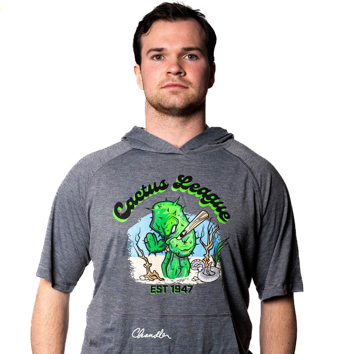 Spring Training Tri-Blend Short Sleeve Hoodie