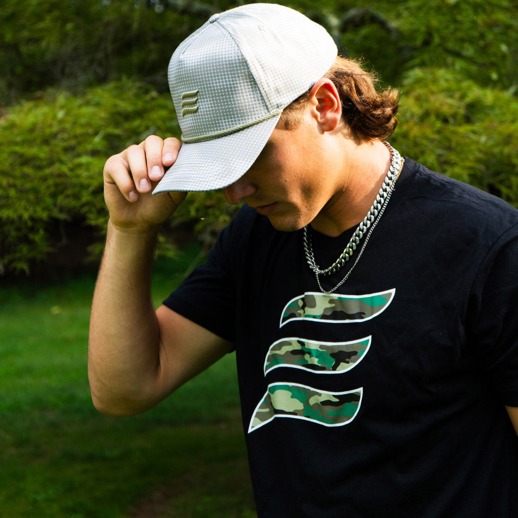 Camo E Logo Tee
