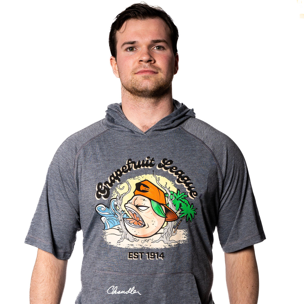 Spring Training Tri-Blend Short Sleeve Hoodie