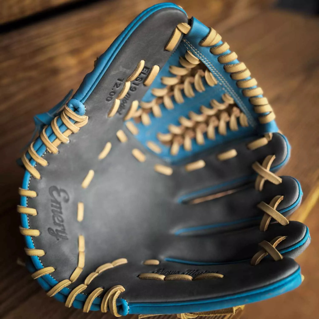 Emery Summit ELS19 Pitcher’s Glove – Grey / Carolina Blue