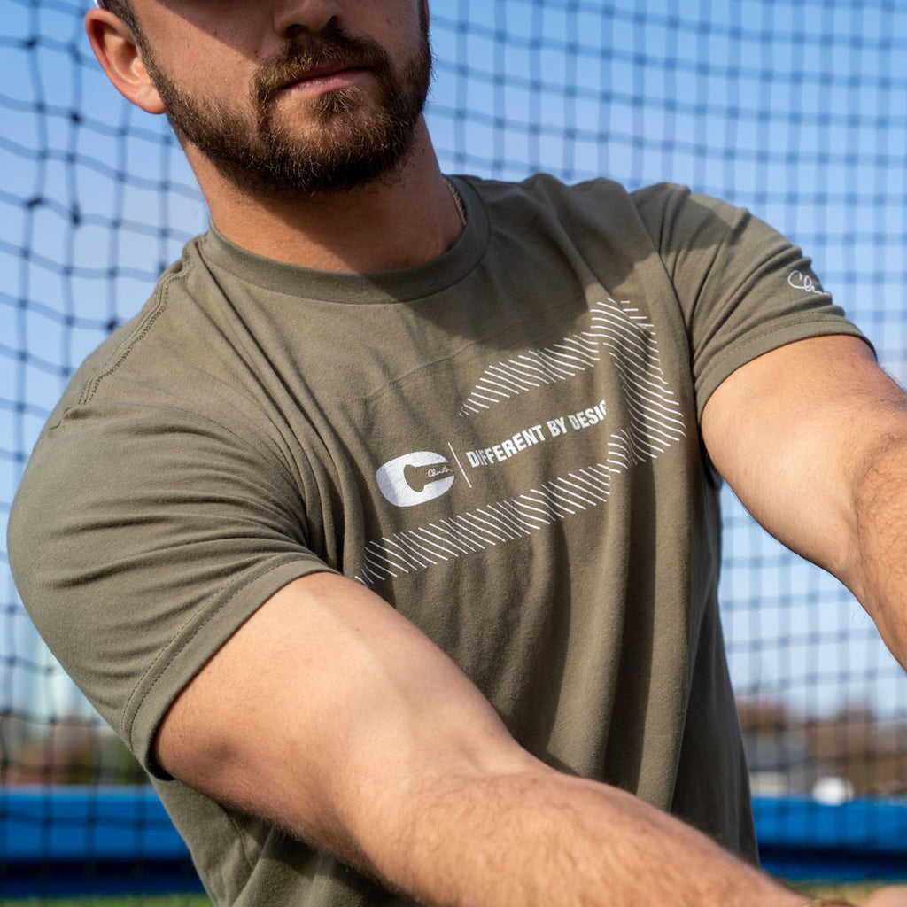 Chandler Military Green "Headline" Tee