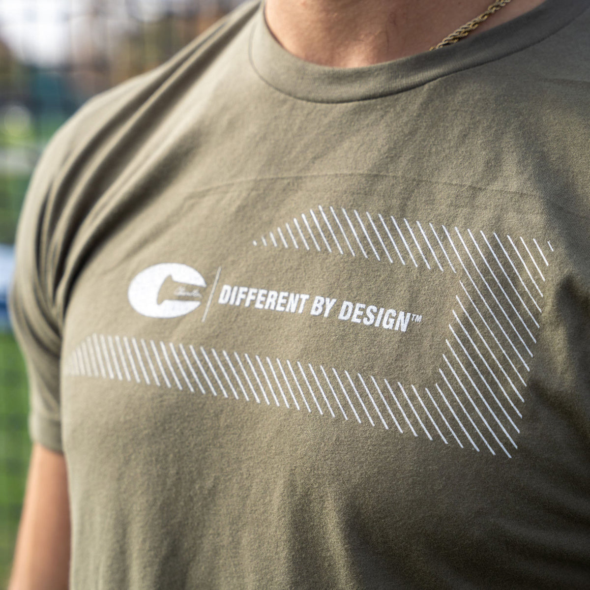 Chandler Military Green "Headline" Tee