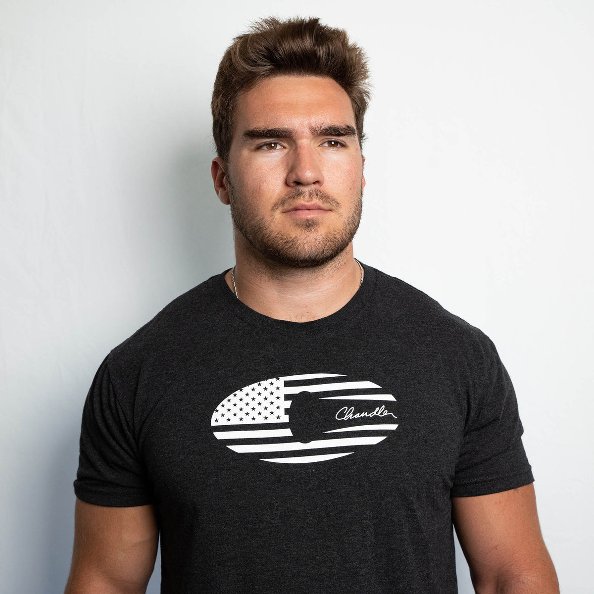 American Flag Logo Tee